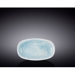 Блюдо поглиблене овальне 16х9см Wilmax Coral Blue Graphics WL-671641 / A
