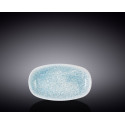 Wilmax.Coral Blue.Graphics.Блюдо поглиблене овальне 16х9см