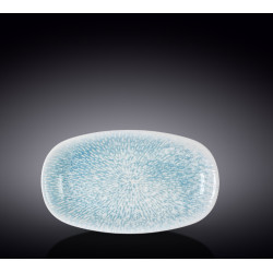 Блюдо поглиблене овальне 25х15см Wilmax Coral Blue Graphics WL-671642 / A