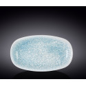 Блюдо поглиблене овальне 30,5х18см Wilmax Coral Blue Graphics WL-671644 / A