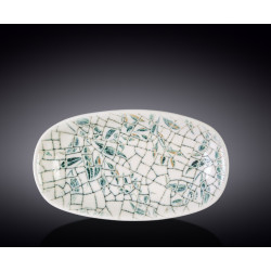 Блюдо поглиблене овальне 30,5х18см Wilmax Olive Green.Graphics WL-671544 / A