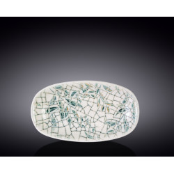 Блюдо поглиблене овальне 20х11см Wilmax Olive Green Graphics WL-671542 / A