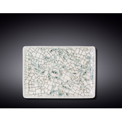 Блюдо плоске прямокутне 23,5х17см Wilmax Olive Green Graphics WL-671551/ A