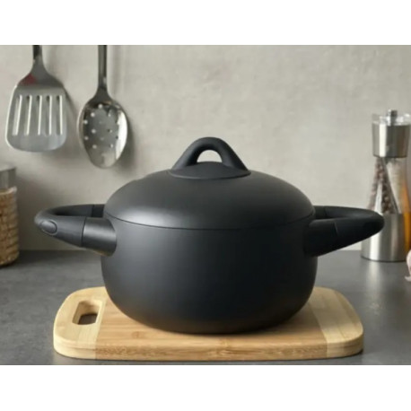 Каструля 4л/22х11,5см Чорна перлина Pepper PR-2205