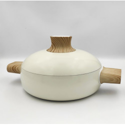 Жаровня 22х6,8см/2л Біла перлина Pepper PR-2330-22