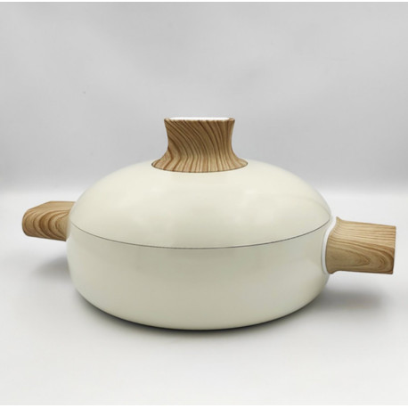 Жаровня 22х6,8см/2л Біла перлина Pepper PR-2330-22