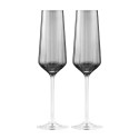 Набір келихів для шампанського 270мл/2шт Ardesto Black Mars Alcor AR2627GF