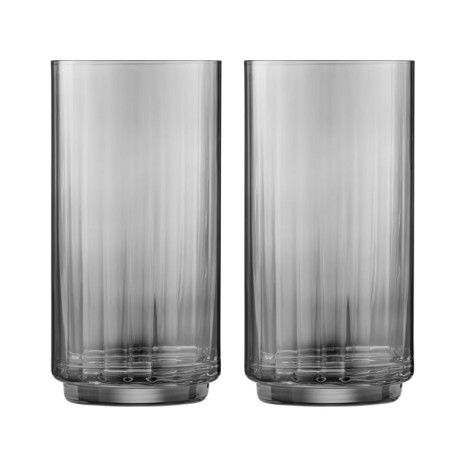 Набір склянок високих 500мл/2шт Ardesto Black Mars Alcor AR2650GF