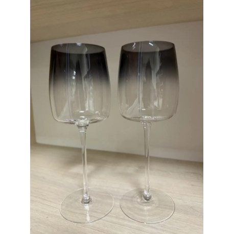 Набір келихів для вина 410мл/2шт Ardesto Black Mars Mira AR2641GRG