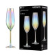 Набір келихів для шампанського 250мл/2шт Ardesto Black Mars Zenith AR2625EL