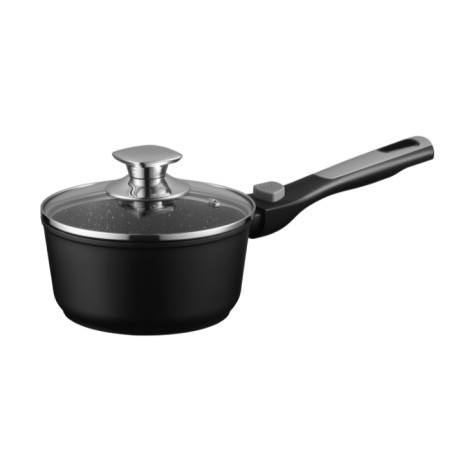 Ківш зі скляною кришкою 1,3л/16см Ardesto Gemini Bari AR1913AS