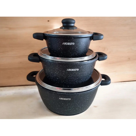 Набір посуду 6 предметів Ardesto Gemini Anzio AR1906AS