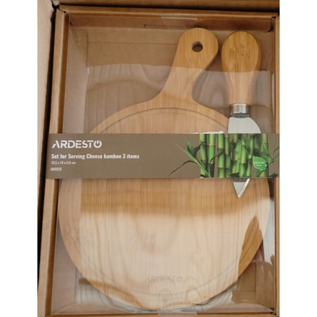Набір для подачі сиру 2 предмети/19.5х14х0.8см Ardesto Midori AR0935