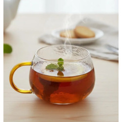 Набір чашок боросилікатне скло 350мл/4шт Ardesto Dew AR2635D