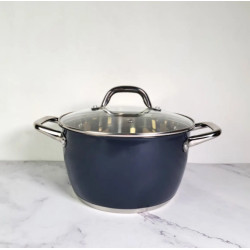 Каструля 2,4л/18х10,5см Crocus Pepper PR-2404-18