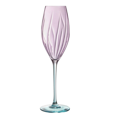 Набір келихів для шампанського 210мл/4шт CD'A Swirly Spring V9137