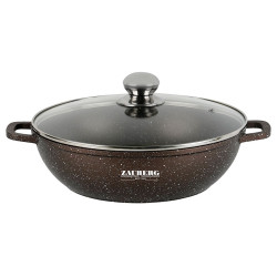 Сотейник 4,1л Zauberg Мармур шоколад 0528-CH