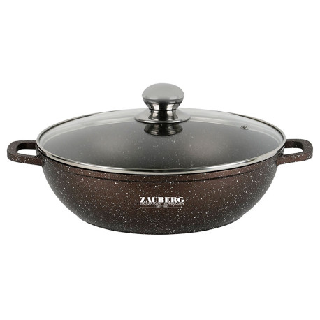 Сотейник 4,1л Zauberg Мармур шоколад 0528-CH