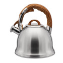 Чайник 3,5л зі свистком (коричнева ручка) Zauberg ZB18/3.5 W