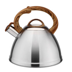 Чайник 3л зі свистком (коричнева ручка) Zauberg ZB30/3