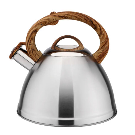 Чайник 3л зі свистком (коричнева ручка) Zauberg ZB30/3