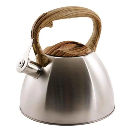 Чайник 3л зі свистком (коричнева ручка) Zauberg ZB28/3