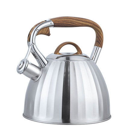 Чайник 3л зі свистком (коричнева ручка) Zauberg ZB20/3