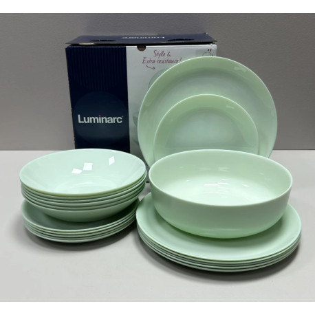 Сервіз столовий 19 предметів Luminarc Diwali Paradise Green V6218