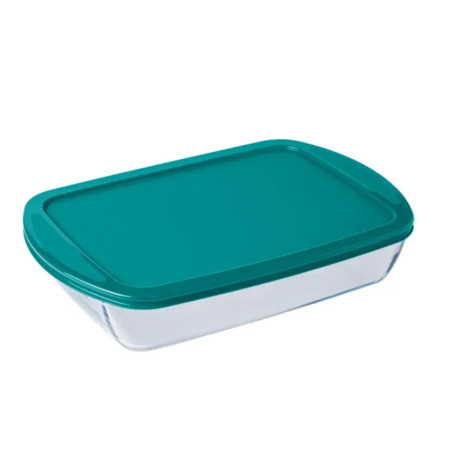 Форма прямокутна з кришкою 4,9л Pyrex (240P002/7644)