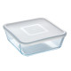 Форма квадратна з кришкою 2л Pyrex Cook&Freez (219P001/7944)