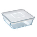Форма квадратна з кришкою 2л Pyrex Cook&Freez (219P001/7944)