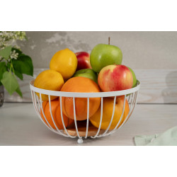 Кошик (фруктовниця) 25х25х13см Ardesto Midori AR0904W