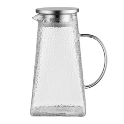 Глечик з кришкою 1500мл(боросилікатне скло) Ardesto AR2615SSB