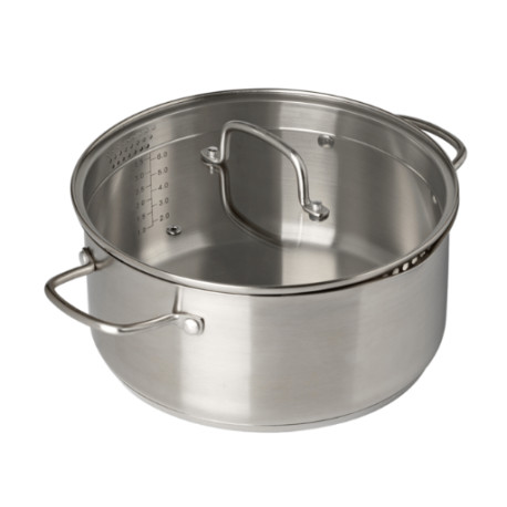 Каструля Pyrex Infinity fixed handle 4.1л /24см (SR24AEX/8042)