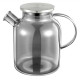 Чайник 1600мл з фільтром спіраль та металевою кришкою Wilmax Thermo SmokyGrey WL-888811002 / A