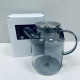 Чайник 1600мл з фільтром спіраль та металевою кришкою Wilmax Thermo SmokyGrey WL-888811002 / A
