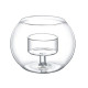 Ваза скляна кругла 12х10смWilmax Thermo Segment WL-888972 / A