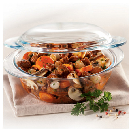 Каструля з боросилікатного скла 2,1л (1,6л+0,5л) O Cuisine (204AC00/2043)