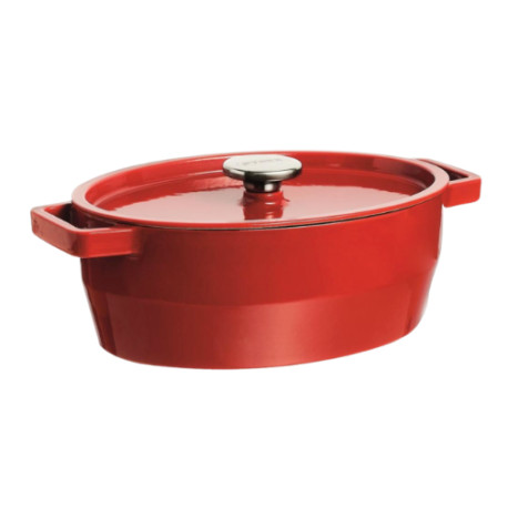 Гусятниця чавун 6л Pyrex Slow Cook red (SC5AC33/8041)