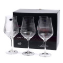 Набір келихів для вина 550мл/6шт Bohemia Tulipa optic 40894 550