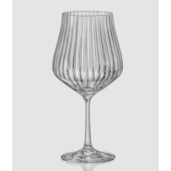 Набір келихів для вина 600мл/6шт Bohemia Tulipa optic 40894/36 600
