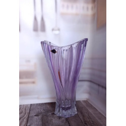 Ваза 320 мм Bohemia Plantica Amethyst