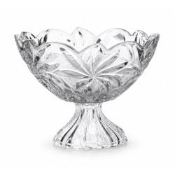 Фруктовниця на ніжці 28,5см Bohemia Flora 6KG79 99X03 285 Y
