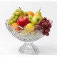 Фруктовниця на ніжці 28,5см Bohemia Flora 6KG79 99X03 285 Y