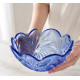 Фруктовниця 28см Bohemia Flora Blue 6KG79 72S96 280 M