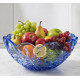 Фруктовниця 28см Bohemia Flora Blue 6KG79 72S96 280 M