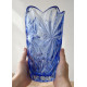 Ваза 28см Bohemia Flora Blue 8KH29 72S96 280 M