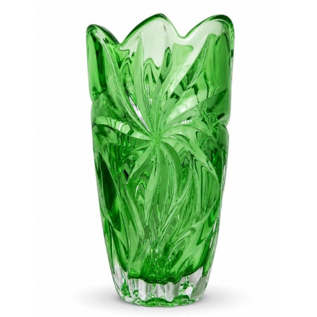 Ваза 28см Bohemia Flora Green 8KH29 72T27 280 Z