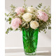 Ваза 28см Bohemia Flora Green 8KH29 72T27 280 Z