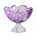 Фруктовниця на ніжці 28,5 см Bohemia Flora Amethyst 6KG79 72T30 285 F